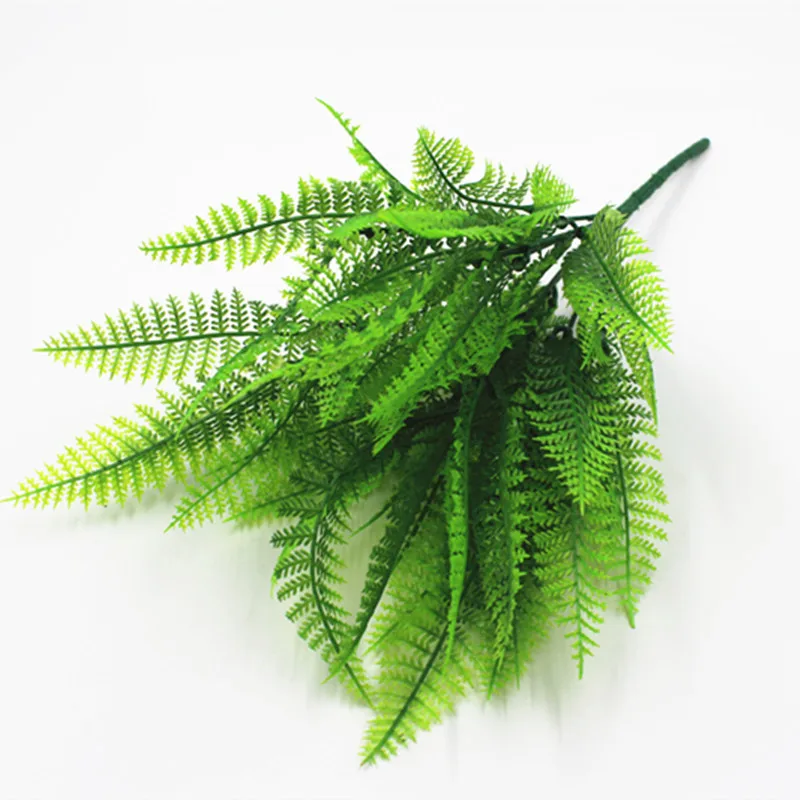 

Simulated Green Plant Potted Decorative Plastic Pseudograss Fern Persian Fern Leaf Garden Decoration Plantas Artificiales