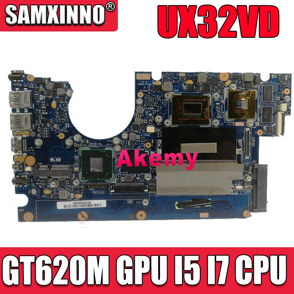 UX32VD оригинальная планшетофон GT620M GPU I5 I7 CPU 2GB RAM для ASUS UX32 UX32V UX32A Материнская плата