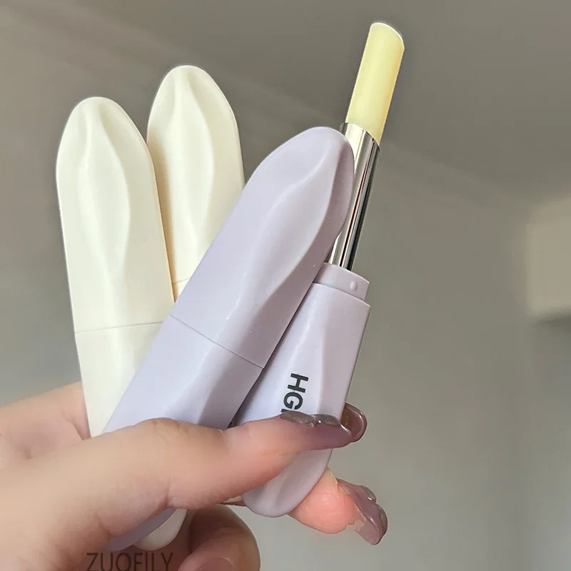 Стойкий натуральный бальзам для губ с фруктовым вкусом увлажняющий и не жирный