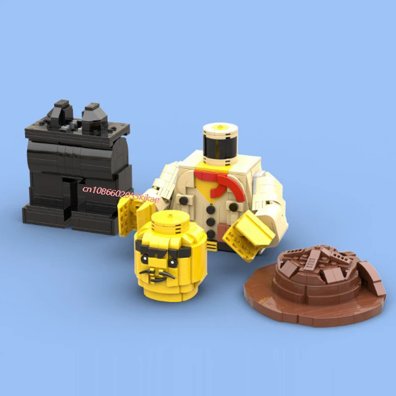 942 шт. средневековая adventured Series MOC масштаб 1:6 фигурка Johnnyed Thunding модель сделай сам