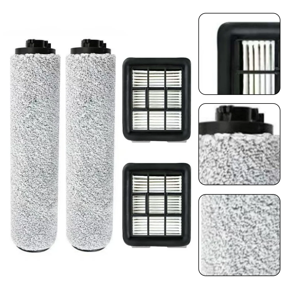 

Roller Brush Filter Set For Bissell CrossWave HF3 Cordless Wet/Dry Vacuum Cleaner 3649A Replaceable Parts