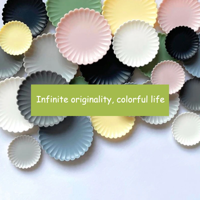 

Миниатюрная миска для кукольного домика, Набор чашек с хризантемой, модель полупосуды, кухонная мебель, аксессуары для кукольного домика, 8 ...