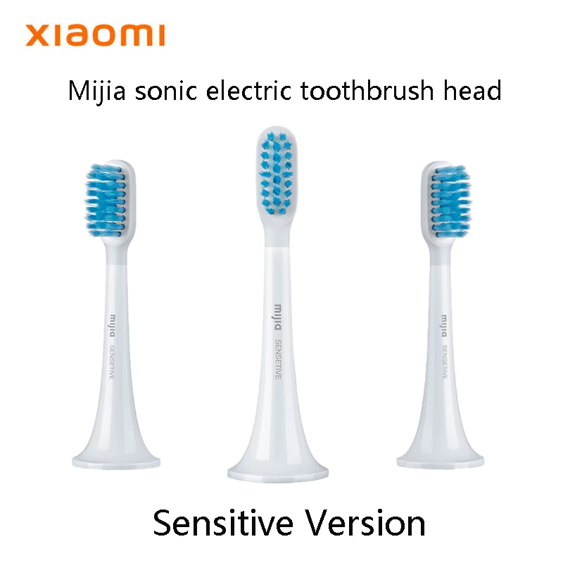 

Mijia Electric Toothbrush Heads Rust-free Metal-free Plant Hair Dupont Brush Head UV Sterilization Packing for T300 T500