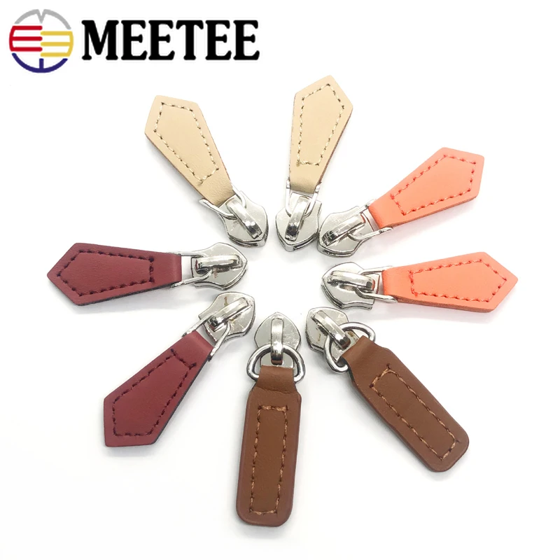 

5/10/20Pcs 5# Zipper Pulls For Nylon Zips Tape Garment Pocket Decor Zippers Slider Repair Kit DIY Sewing Replacement Accessories