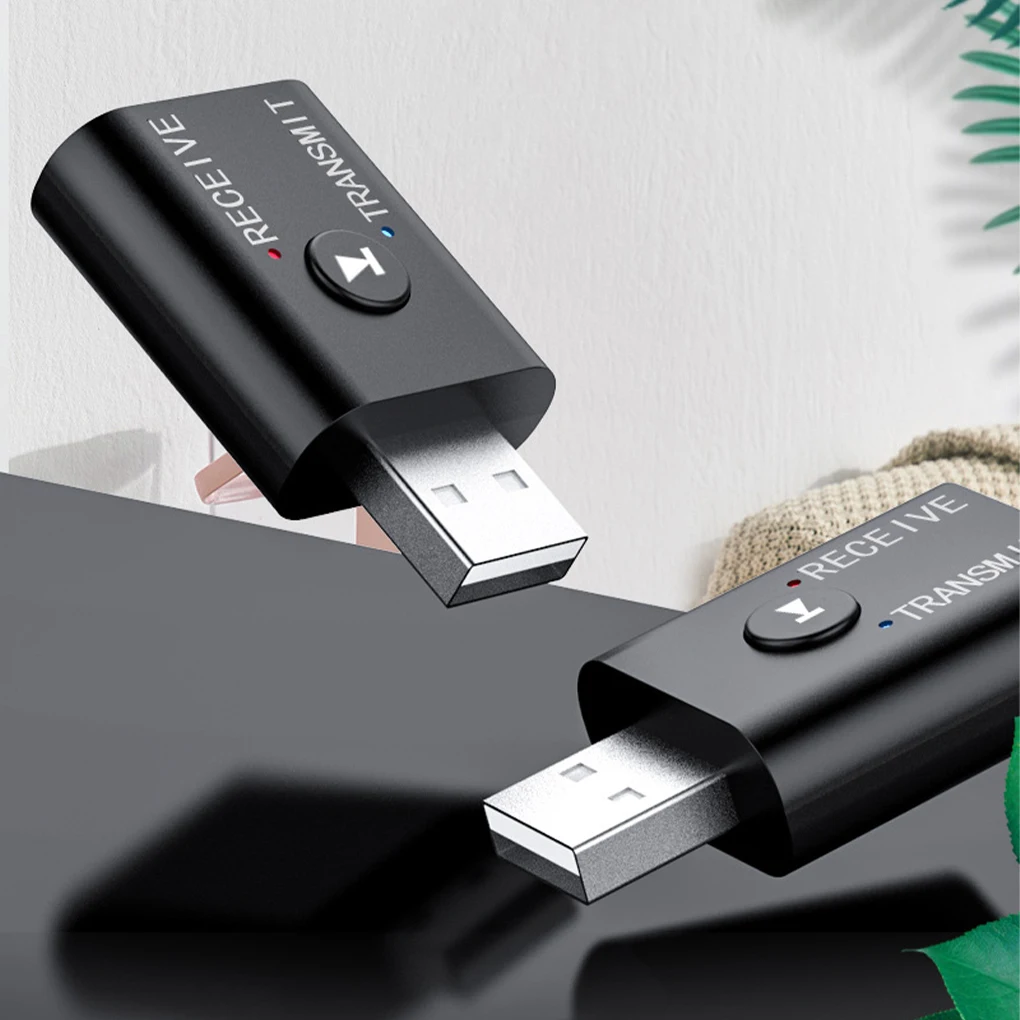 

Bluetooth 5 0 аудио адаптер 2-в-1 беспроводной передатчик приемник с USB 3 5 мм аудио интерфейс