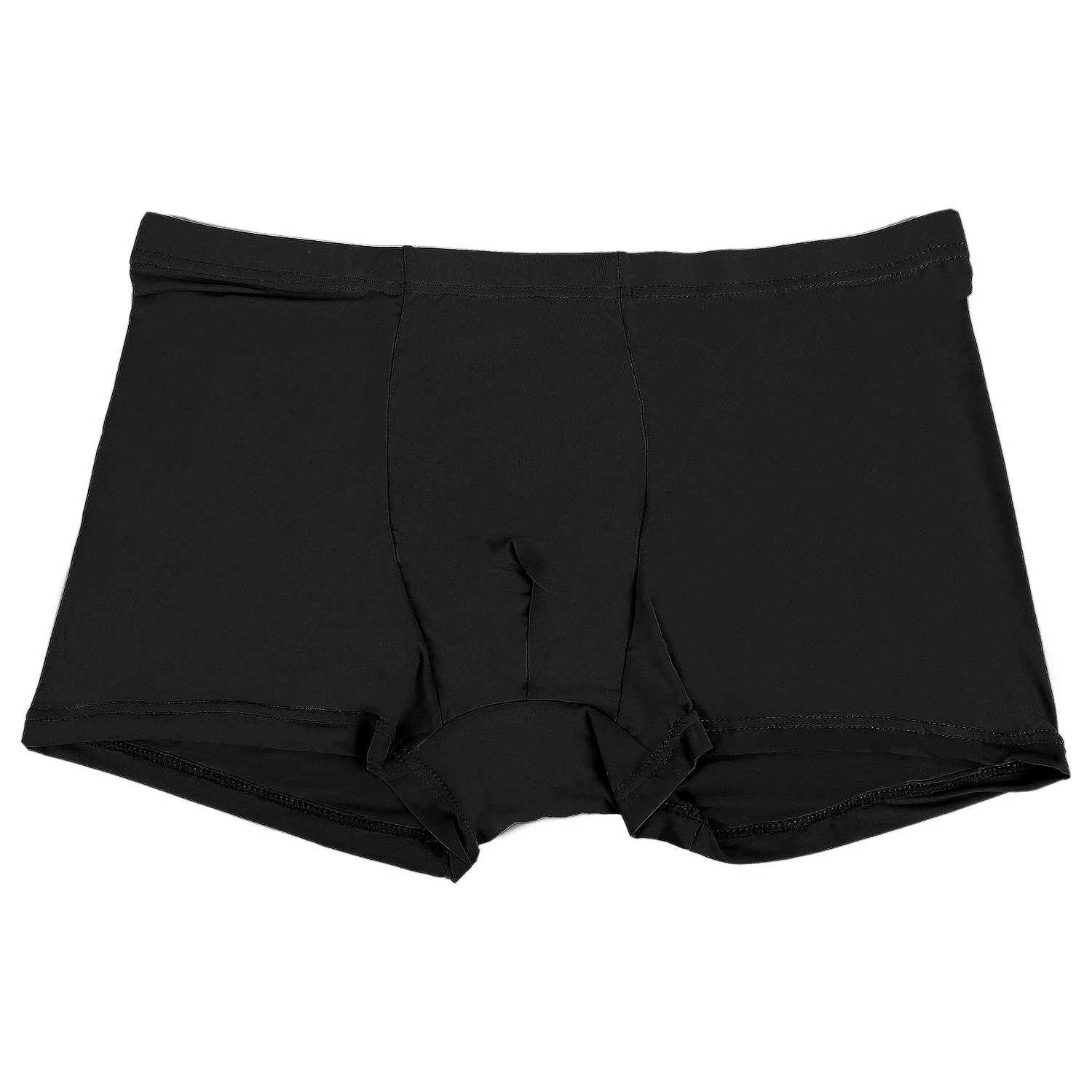 Underwear Transparent Sexy Boy Boxer Shorts Male Panties Seamless Breathable Solid Color Underpants