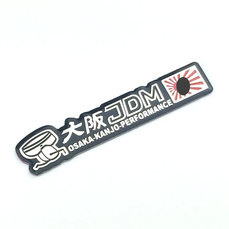 Jdm алюминиевые Стикеры для гоночных автомобилей Осаки Kanjo Performance автомобильное
