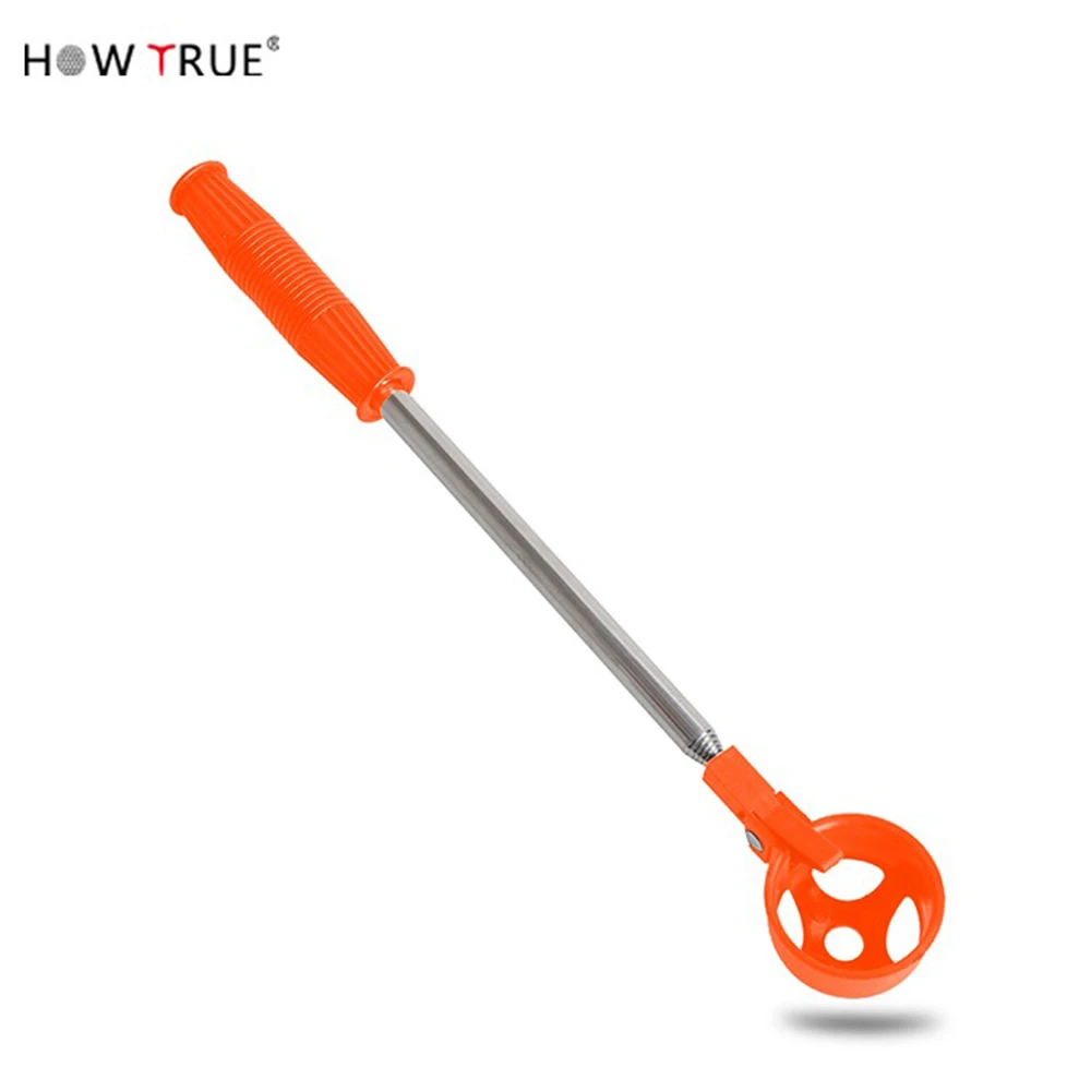 Телескопический переносной мяч для гольфа 8 секций из нержавеющей стали