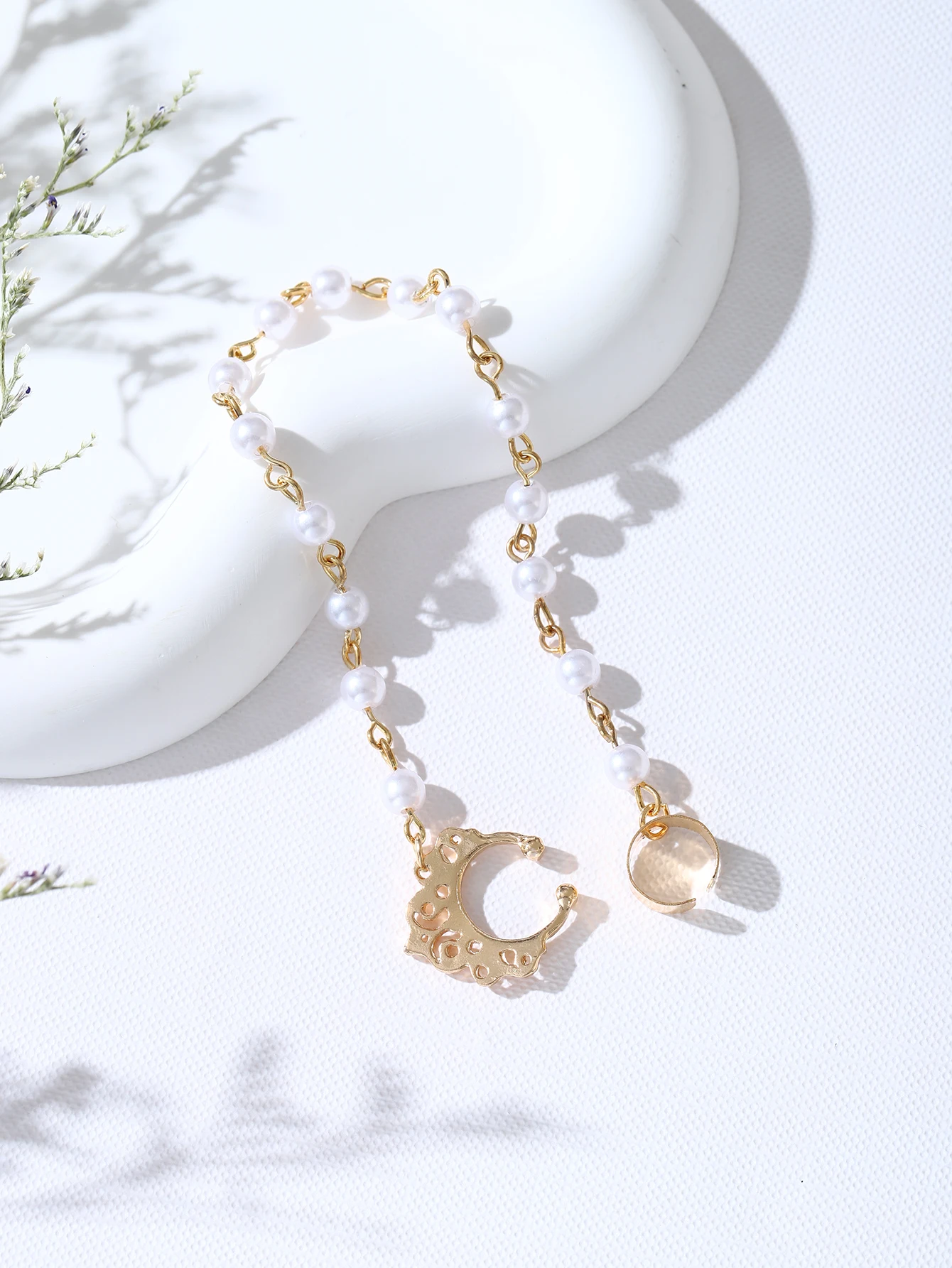 Европейская и американская мода новинка цепочка с бахромой зажим для носа милые