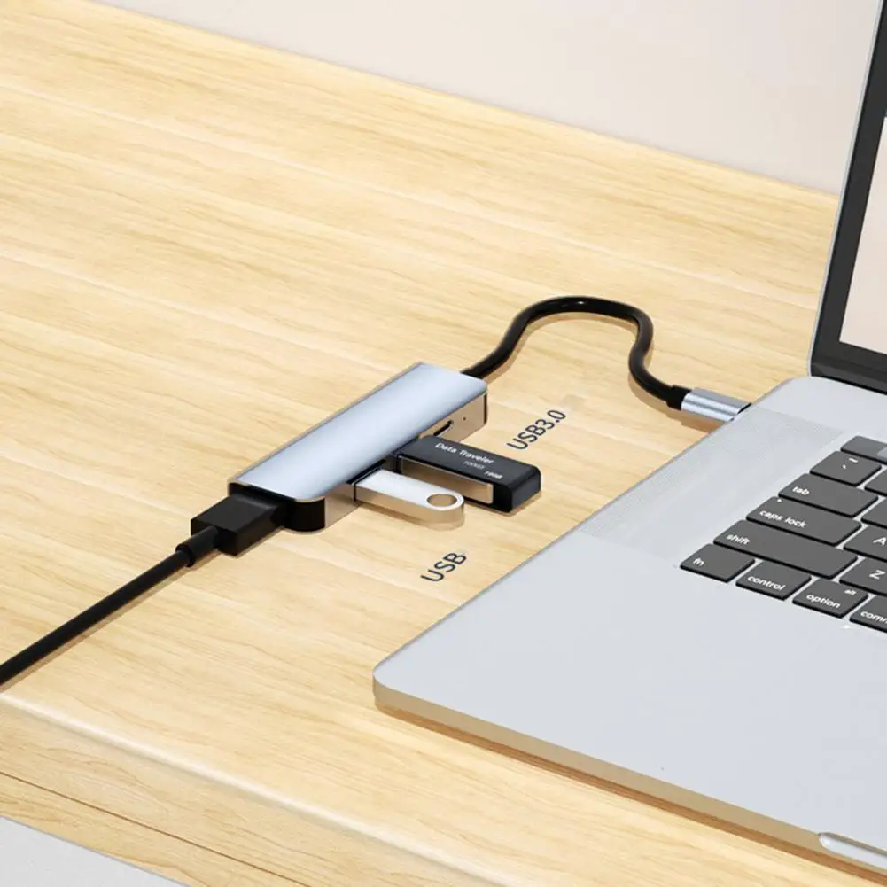 

Адаптер для смартфона, высокопрочный адаптер 4 в 1 USB C, аксессуары для компьютера