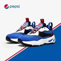 pepsi summer rubber sole non slip breathable all match trend running shoes simple stitching casual sports shoes