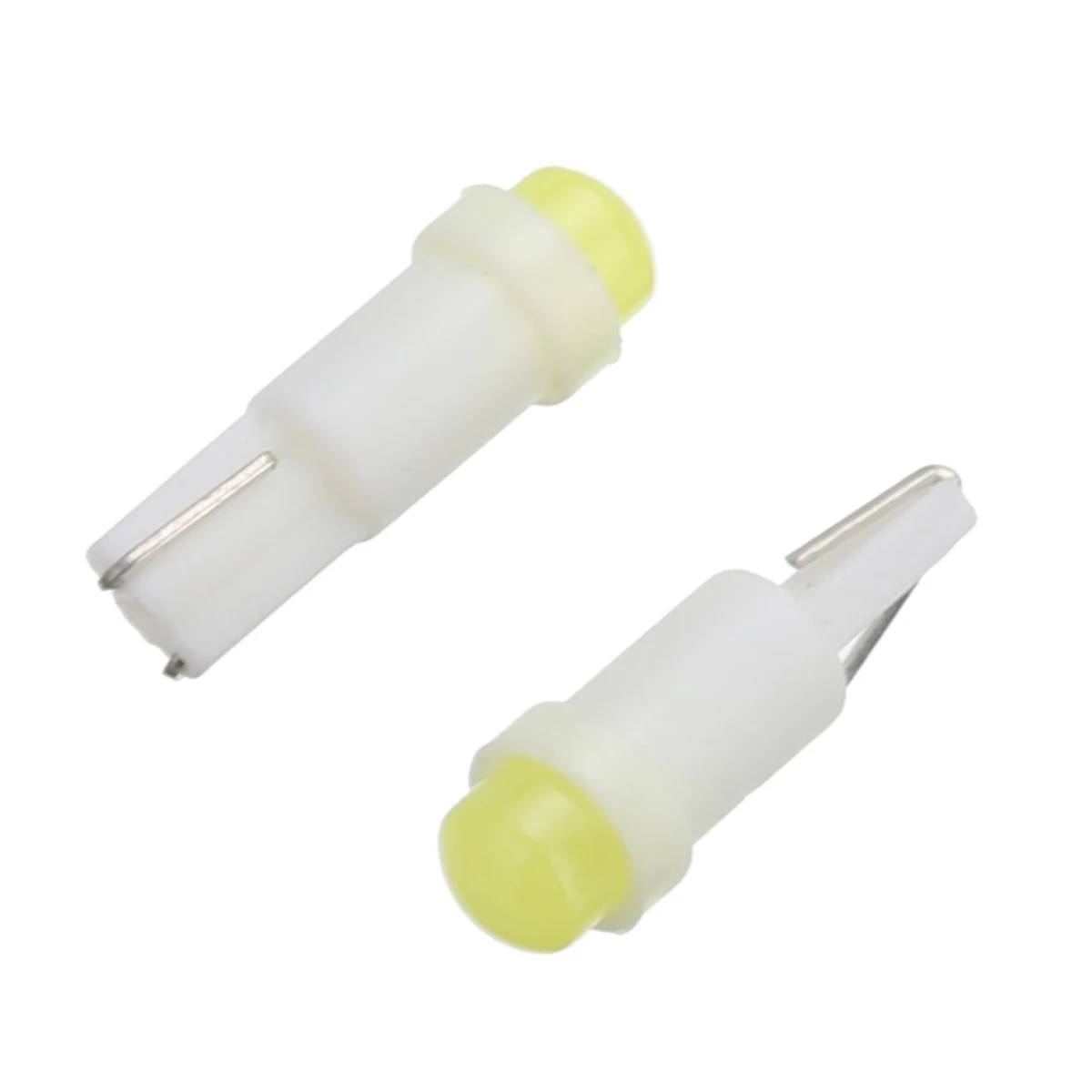 10pcs White T5 COB 1LED Car Dashboard Cluster Gauge Instrument Light Wedge Bulb Interior Lights | Автомобили и мотоциклы
