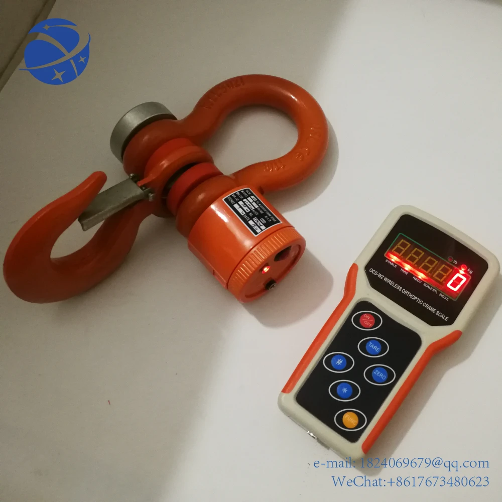 

5000kg 5T Wireless Electronic Digital Crane Scale Heavy Duty Industrial Hanging Scale with Handheld Meter