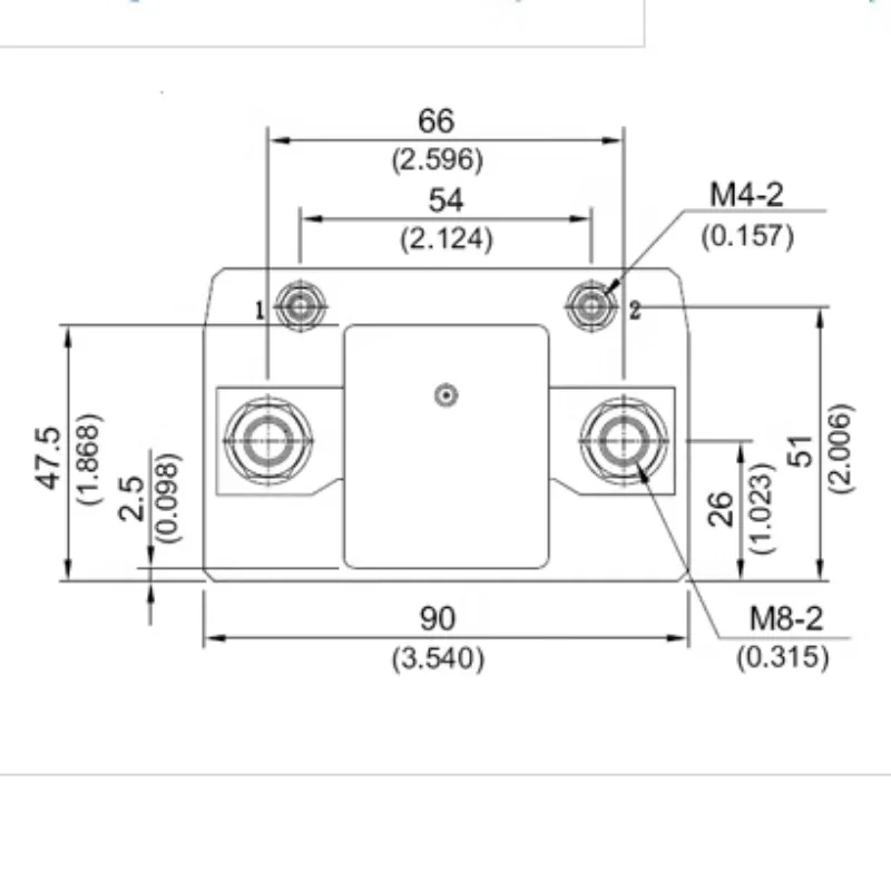 Автомобильное реле 409-1AH-V1 M01 24В 200А