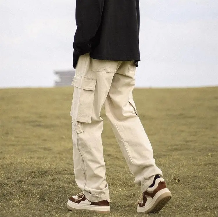 Autumn and winter new 2024 overalls boys daily wear with autumn straight leg slacks