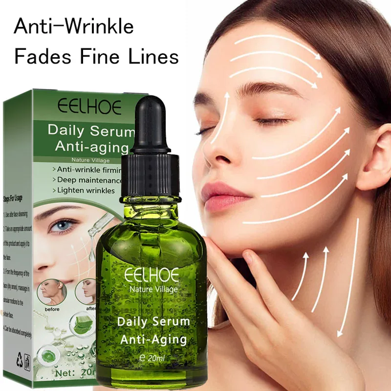 

20ml Instant Wrinkle Remover Face Serum Lifting Firming Fade Fine Lines Anti-aging Essence Whitening Brighten Nourish Skin Care