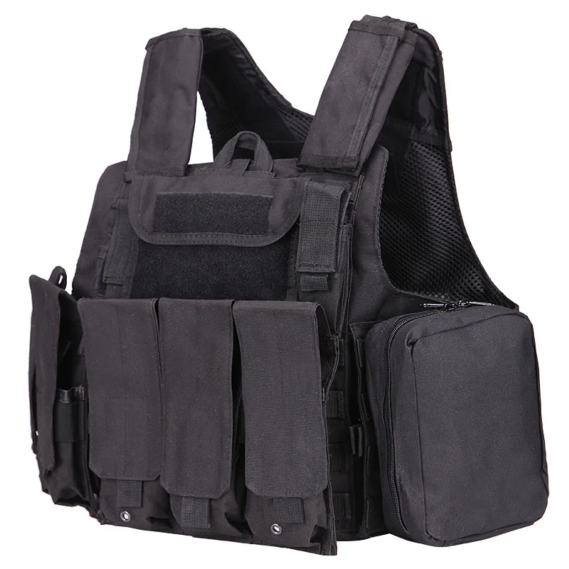 

Camouflage Tactical Vest Protective Real Man CS Training Equipment Eight Piece