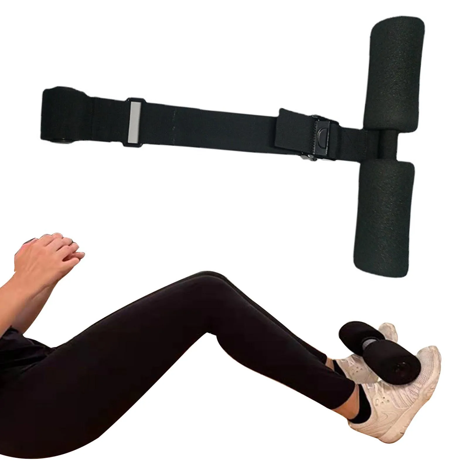 

Nordic Hamstring Curl Strap Sit Up Exercise Equipment Adjustable Hamstring Curl Strap Sit Up Aid Gear Ab Leg Hamstring Exercise