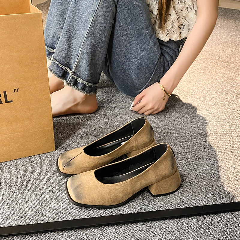 Весна-лето 2024 популярная нишевая дизайнерская Элегантная удобная обувь на