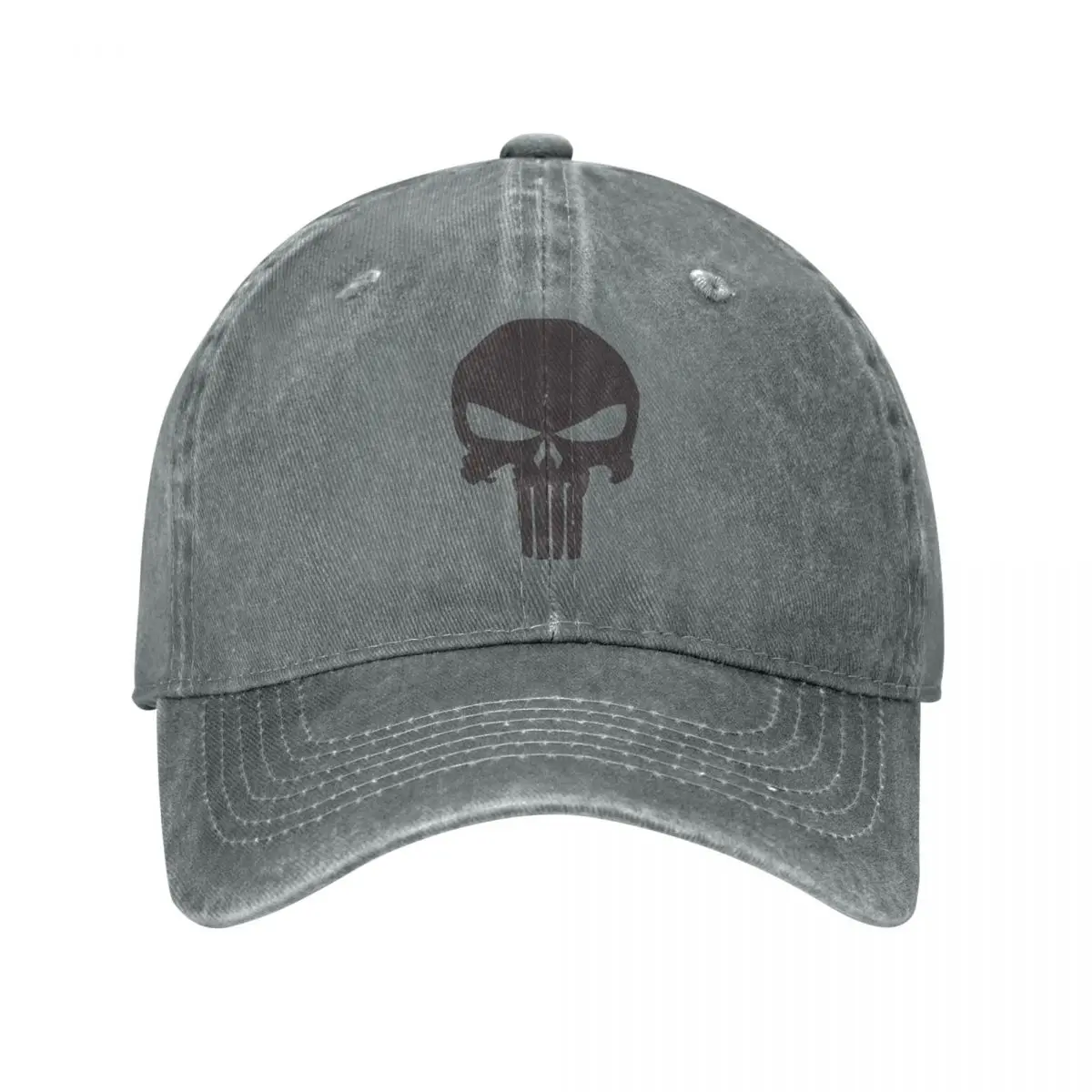 

Vintage Disney Punisher Dark Logo Marvel Baseball Caps for Men Women Distressed Denim Washed Snapback Hat Outdoor Caps Hat