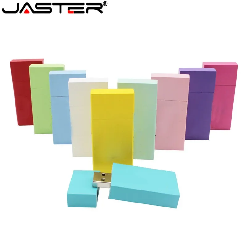 USB-флеш-накопитель JASTER Деревянный Цветной 4/16/32/64/2 0 ГБ