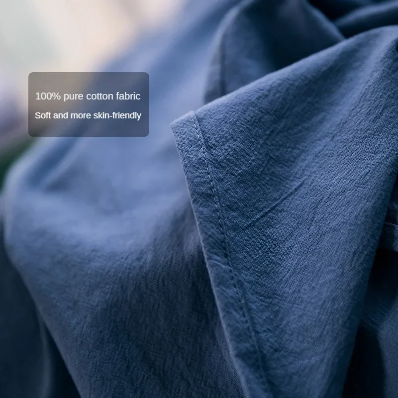 Хлопковый фартук с перекрестной спинкой