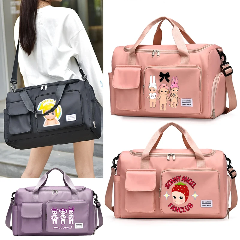 Sonny Angel женские и мужские дорожные сумки большая спортивная сумка в стиле аниме с