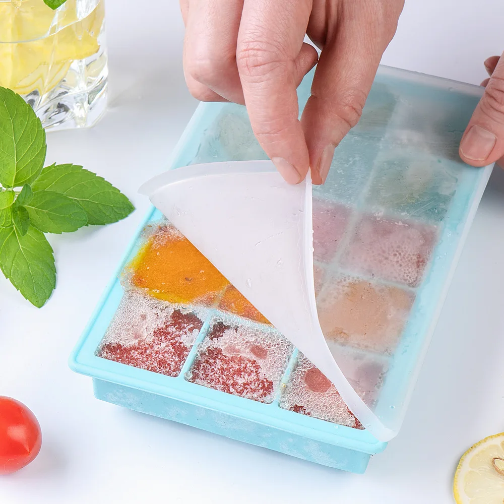 Силиконовая форма для льда 15 ячеек