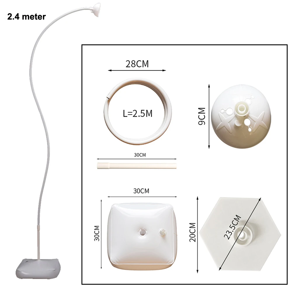 Футов и 6 футов высокая свобода изгиба половина воздушного шара набор для арки