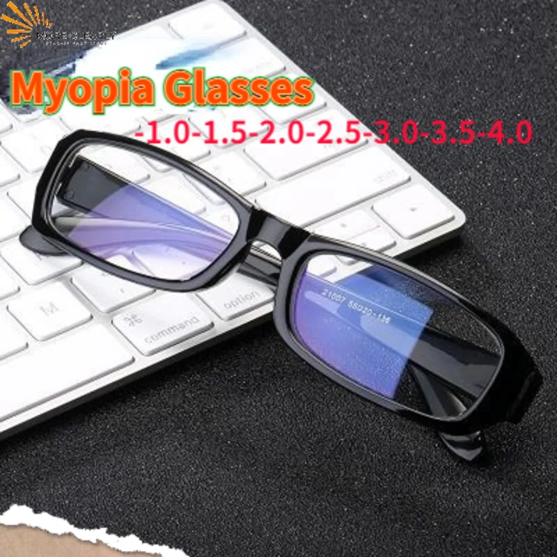 

Nearsighted Read Eyeglasses Myopia Glasses Anti-blue Light Women Men Short-sight With minus Diopters Spectacles Diopter 0 TO-4.0