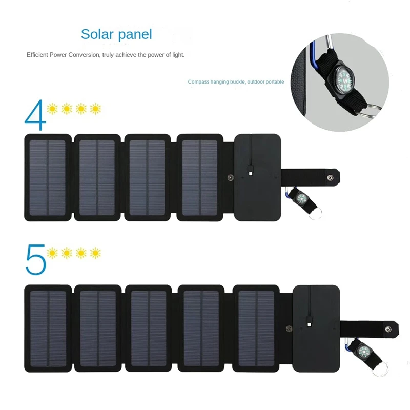 

Солнечные складные солнечные батареи зарядное устройство 5 В USB выход устройства портативные солнечные панели для зарядки смартфонов