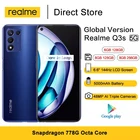 Смартфон глобальная версия Realme Q3s, 6,6 дюйма, FHD + 144 Гц, Восьмиядерный Snapdragon 778G, 5000 мАч, 30 Вт, 48 МП, сотовый телефон Android