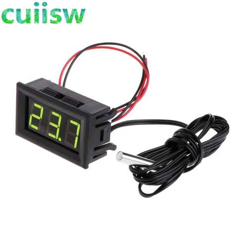 Цифровой термометр Cuiisw DC 12V