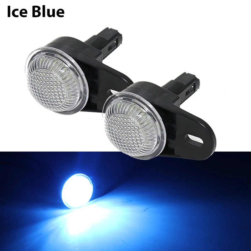 

2x светодиодные внутренние светильники для ног под приборной панелью, торшер для Jeep Wrangler Grand Cherokee Commander Liberty Dodge RAM