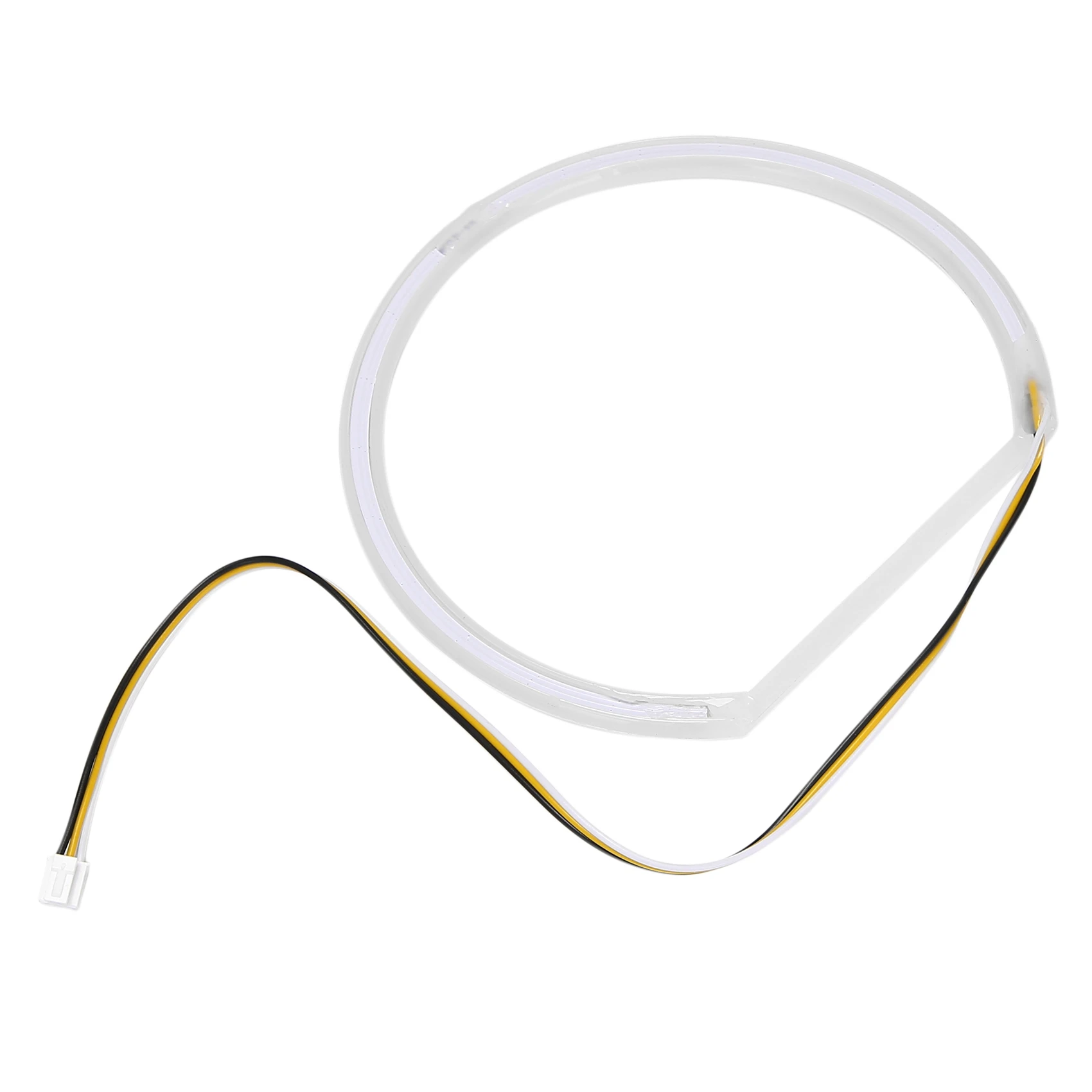 Автомобильные светодиодные кольца с ангельскими глазами гало 4x мм двухцветные