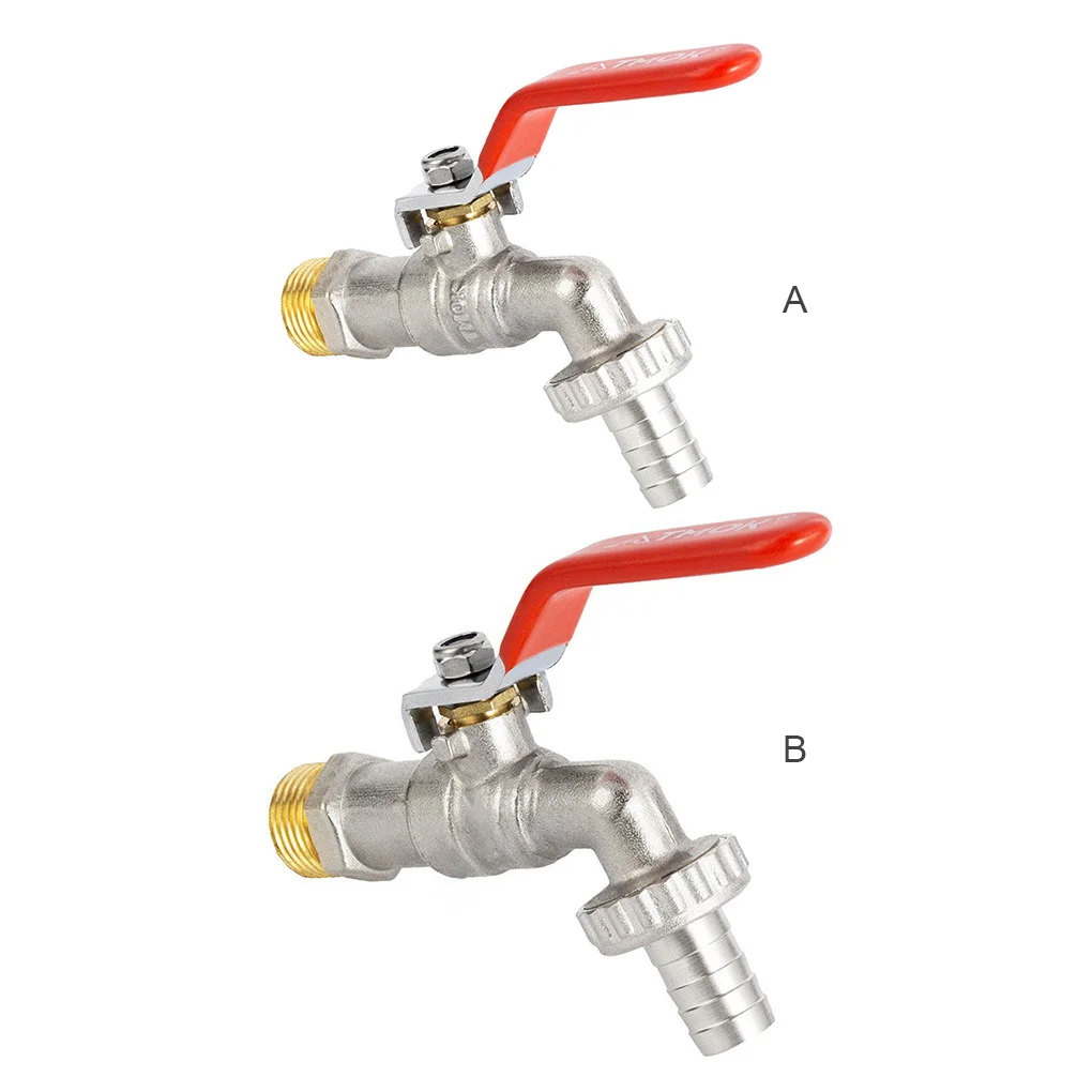

Латунный шаровой кран для сада DN15, резьбовой шланг, соединитель, переключатель для орошения двора, бытовые Запчасти с отметкой