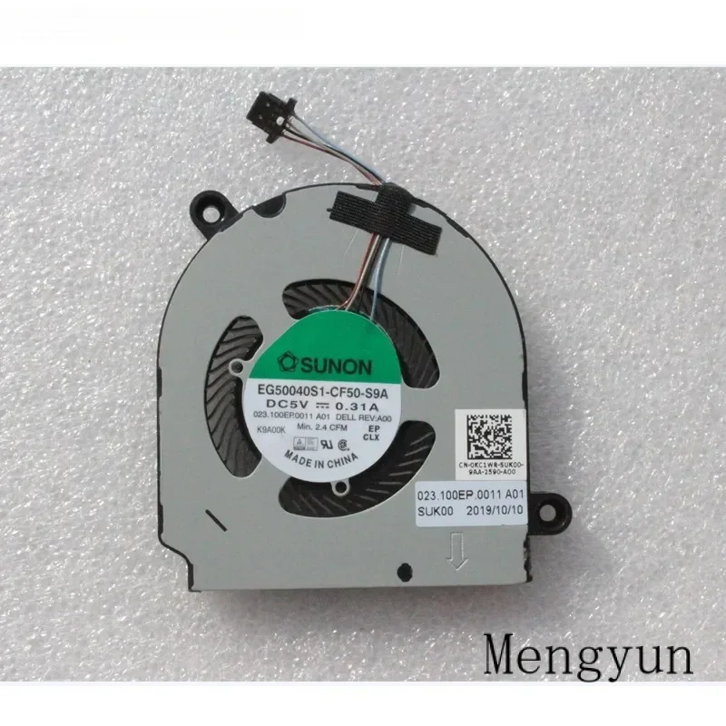 Новый оригинальный вентилятор охлаждения процессора ноутбука для Dell Latitude 13 5300