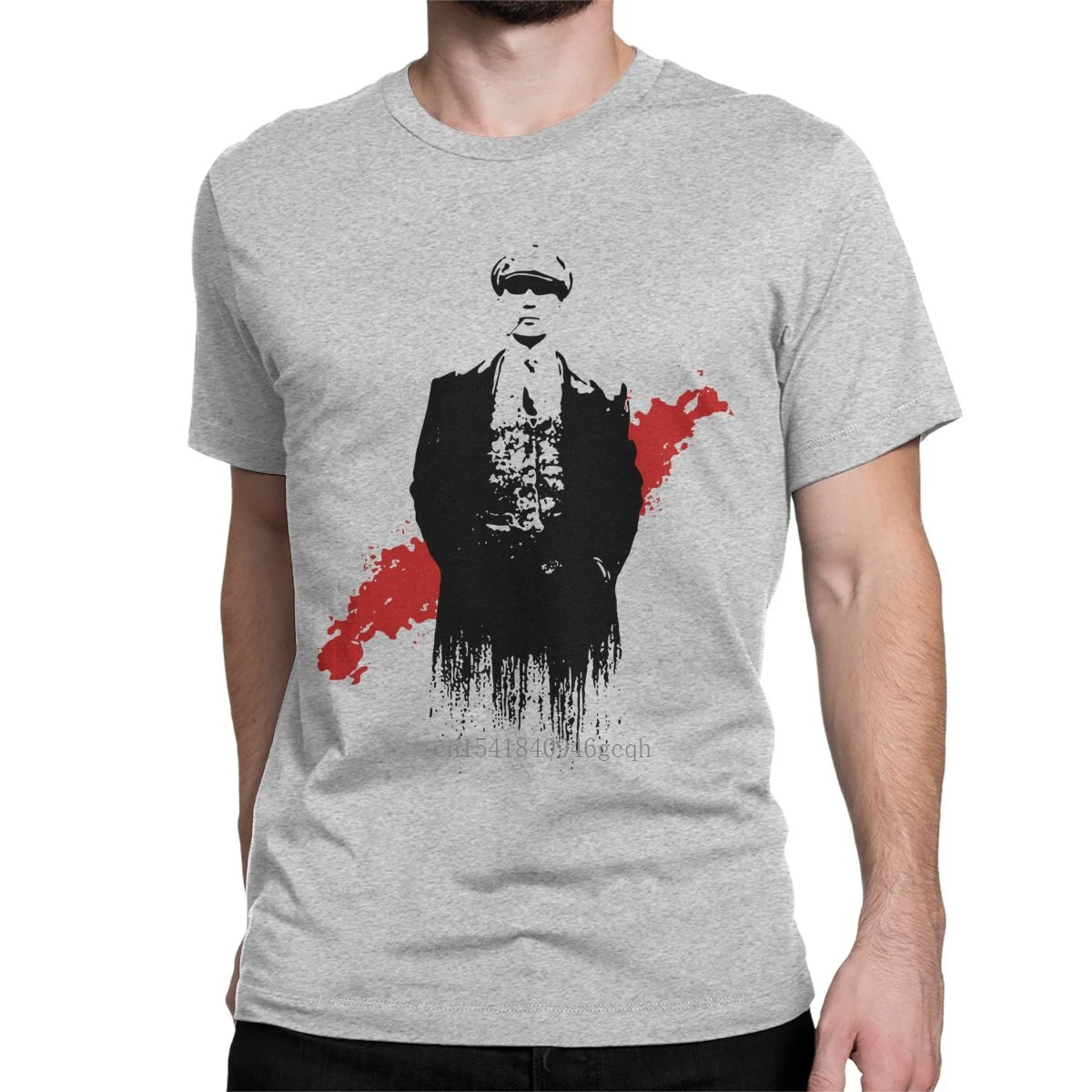

Peaky Blinder Men's T Shirt Thomas Shelby Crime Vintage Tee Shirt Short Sleeve Round Neck T-Shirts 100% Cotton Unique Tops