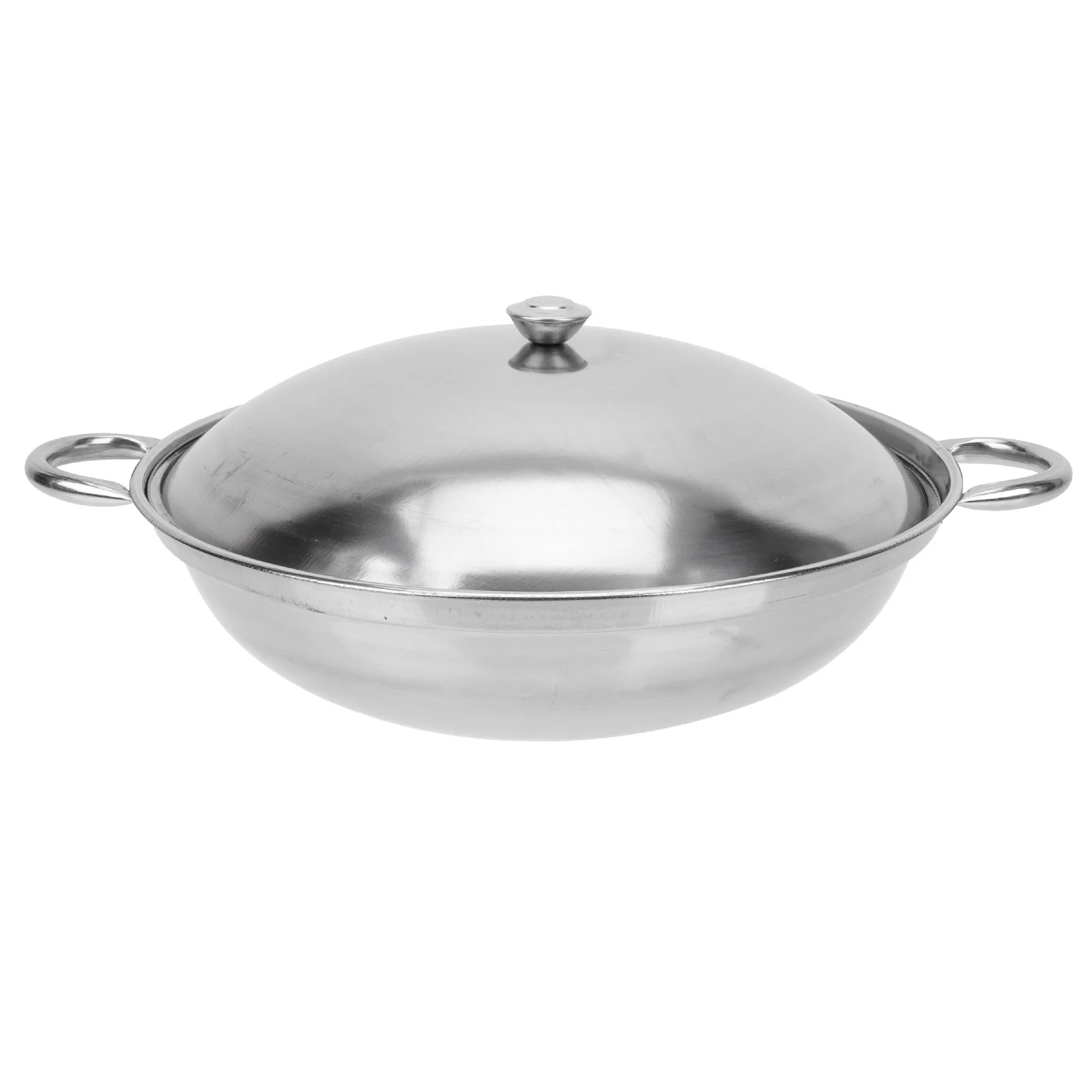 

Camping Gas Stove Roasting Pot Camping Cooking Stove Barbecue Pot Korean Pots Cooking Shabu Hot Pot Pan Stainless Steel Griddle