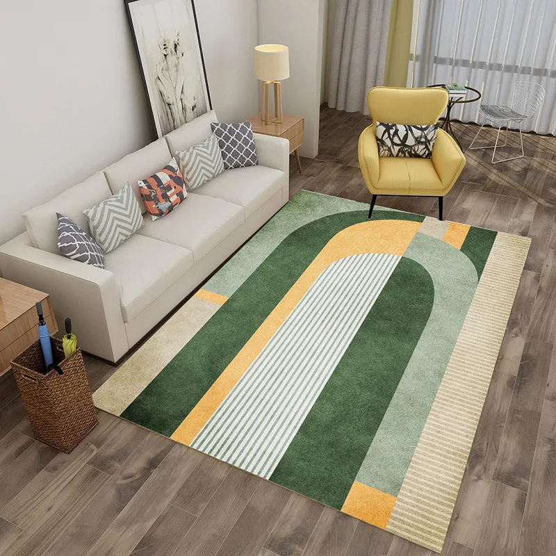 

Nordic modern minimalist ins geometric abstract living room carpet new home modern coffee table carpet
