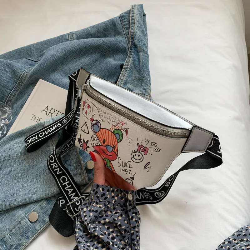 Новинка 2023 модная Милая нагрудная сумка через плечо маленькая поясная