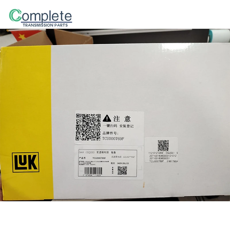 0AM DQ200 DSG7 TCU TCM Совершенно новый LUK Original 927769 Блок управления коробкой передач F