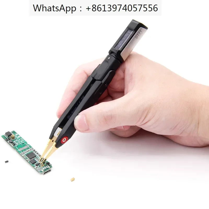 Портативный цифровой интеллектуальный пинсет DT71 LCR Meter Китайский генератор