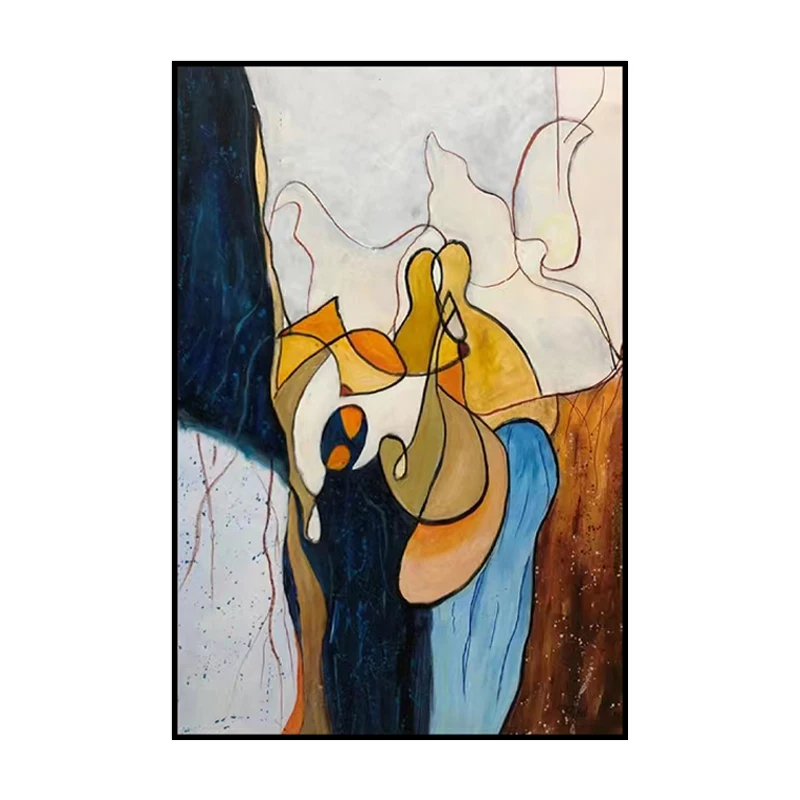 

Абстрактная картина маслом YHHP