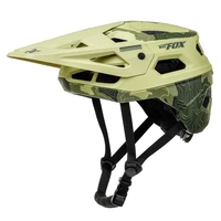 batfox mens cycling helmet 2022 new bicycle helmet integrally molded green mtb bike mountain fox helmet capacete ciclismo
