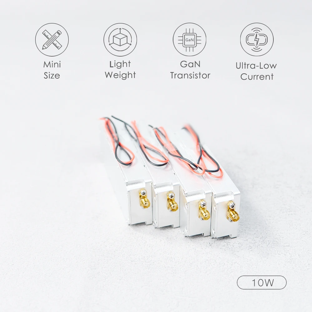 10 Вт 700-800 м 800-950 950-1050 50 модуль GAN усилитель мощности RF источник сигнала дрона