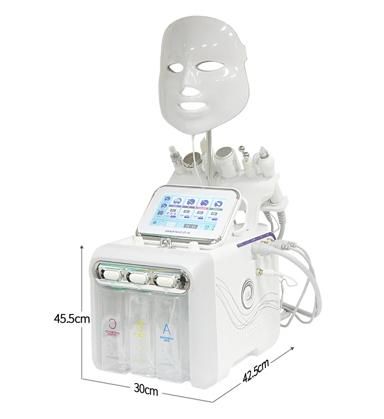 Профессиональная Ультразвуковая гидро-дермабразия для лифтинга лица 7 в 1