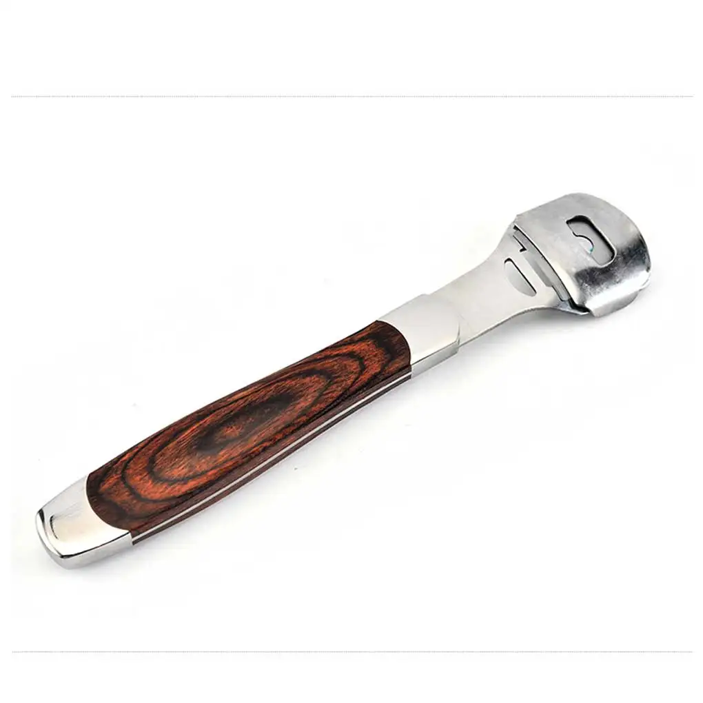 

Callus Scraper Dead Skin Remover Nail Clip Wood Long Handle Sweet Gift
