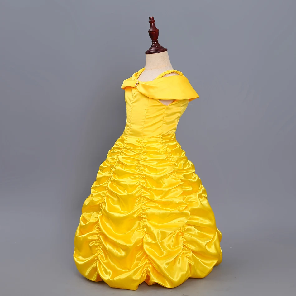 Платье принцессы Белль принцесса для девочек Красавица и Чудовище детская