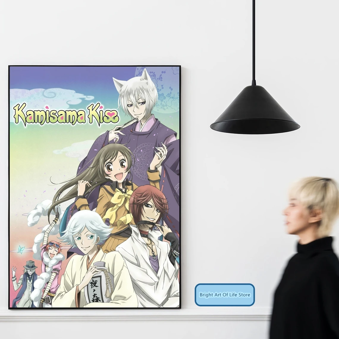 Постер аниме Kamisama Kiss из японского ТВ-сериала художественная Обложка постер